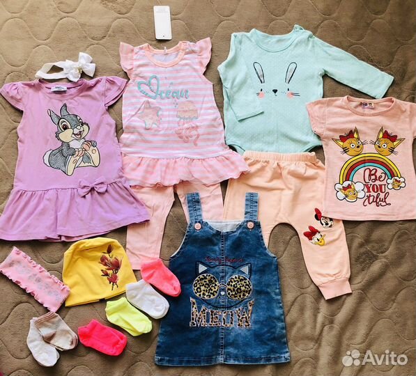 Вещи для девочки р80-92, пакетом,цена договорная