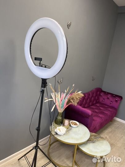 Кольцевая лампа 36 см