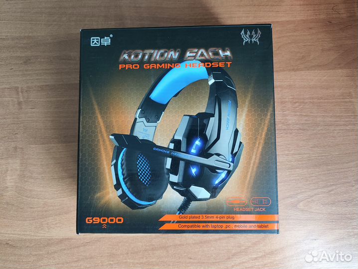 Игровые наушники с микрофоном