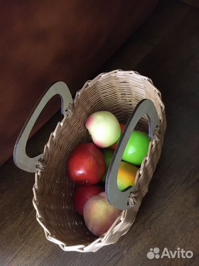 Корзина сумочка плетеная