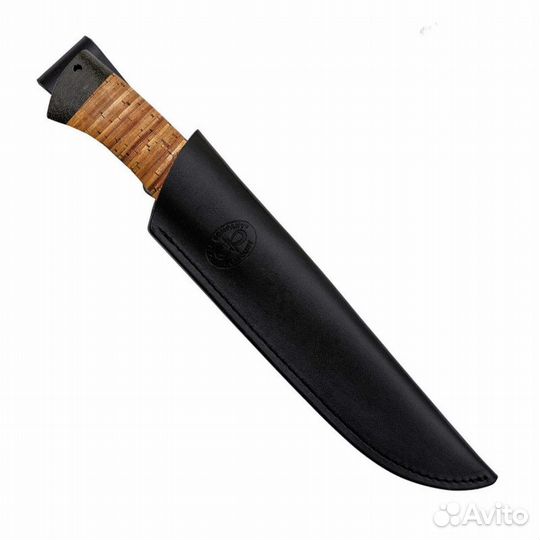 Нож разделочный аир Селигер 95х18, 150 мм, береста