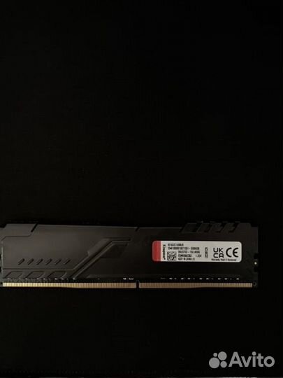 Оперативная память Kingston fury Beast Black ddr4