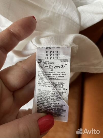 Рубашка Олдневи XL на 158-164