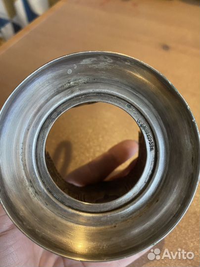 Подстаканник Космос мельхиоровый СССР