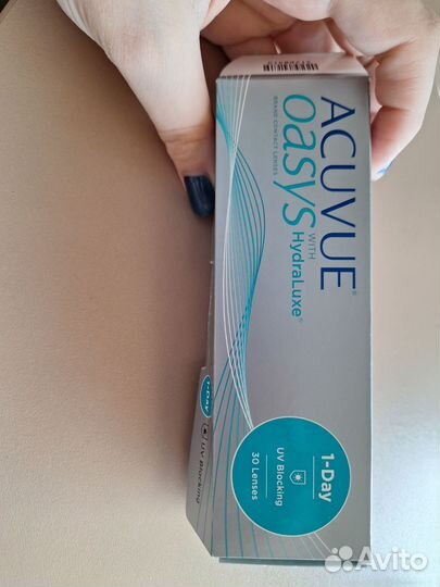 Контактные линзы acuvue оазис однодневные