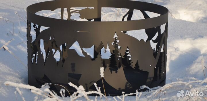 Чаша костровая круглая