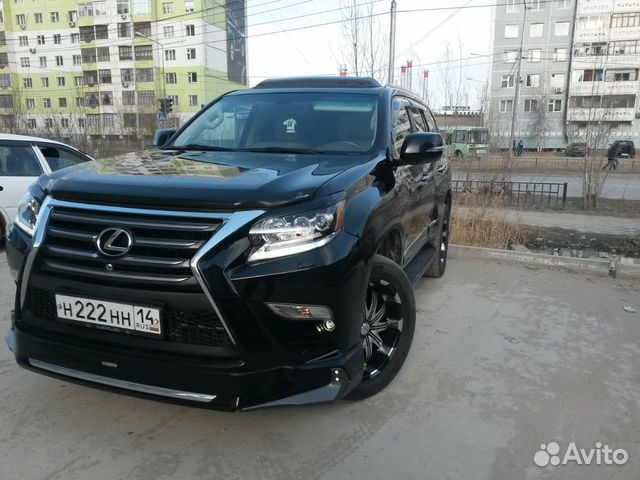 Lexus gx460 черный