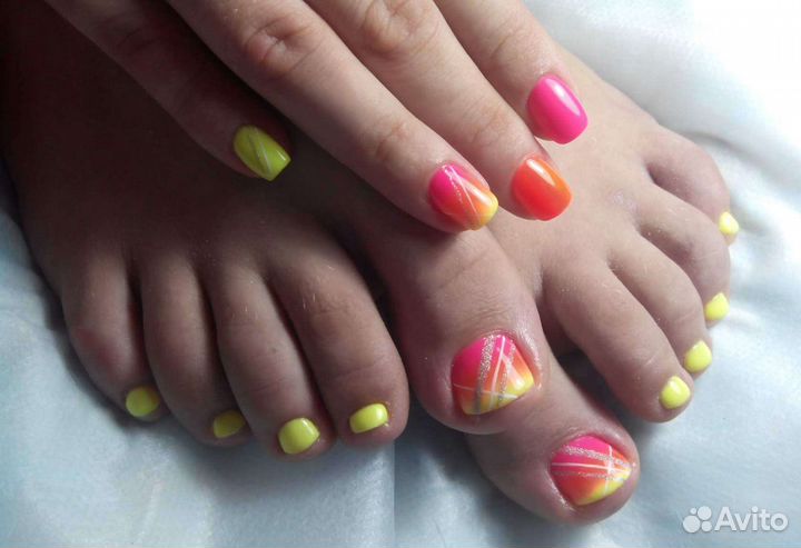 Маникюр, педикюр, наращивание