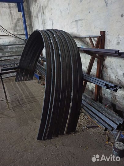 Гибка прокат профильной трубы