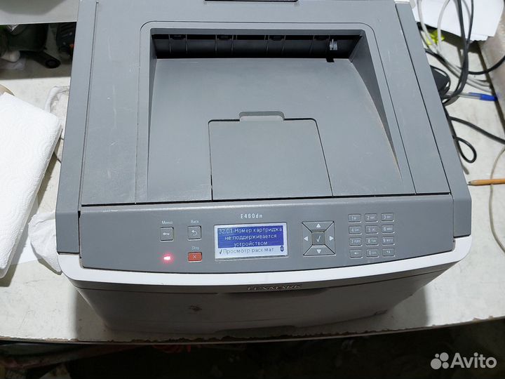 Принтер лазерный Lexmark e460dn