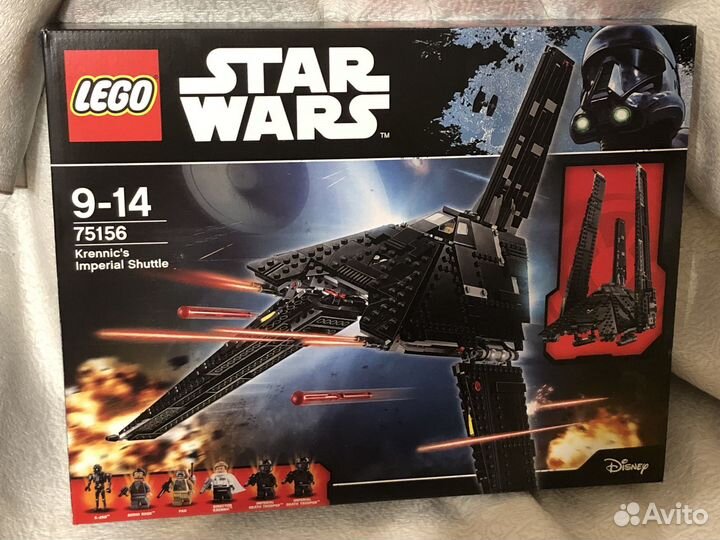 Новый Lego Star Wars 75156 Имперский шаттлКренника