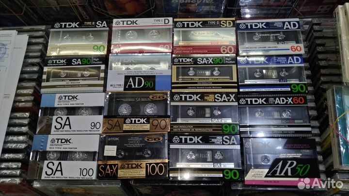 Tdk basf denon jvc yamaha teac thats maxell sony