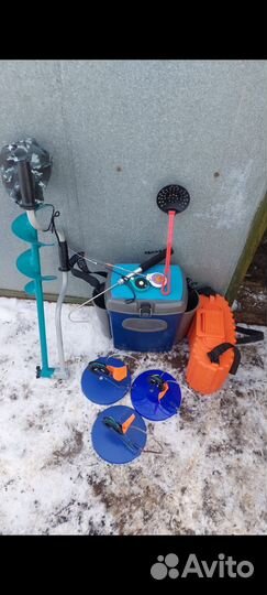 Зимние рыболовные снасти бу