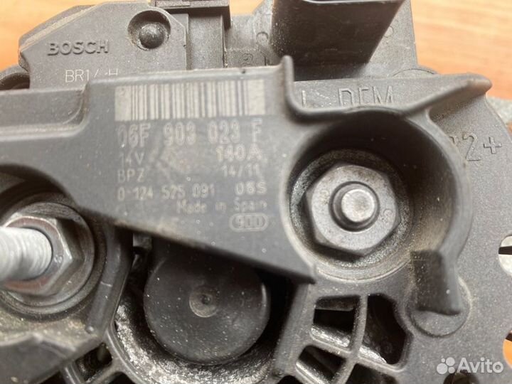 Генератор Skoda Octavia RS cega 2011