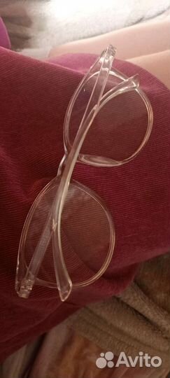 Очки женские не для зрения обычные для образа