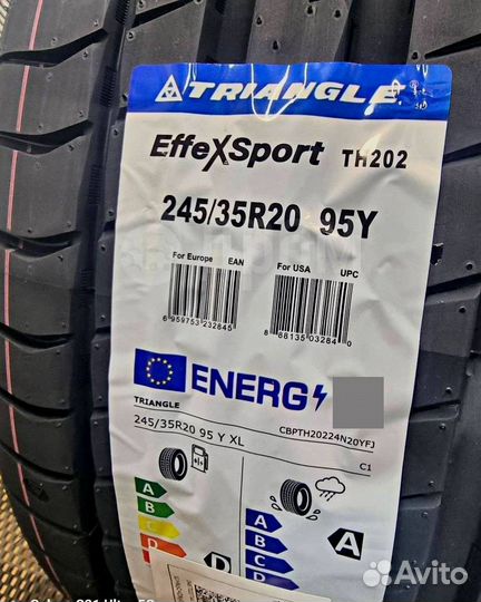 Triangle EffeXSport TH202 245/35 R20 и 275/30 R20 97Y