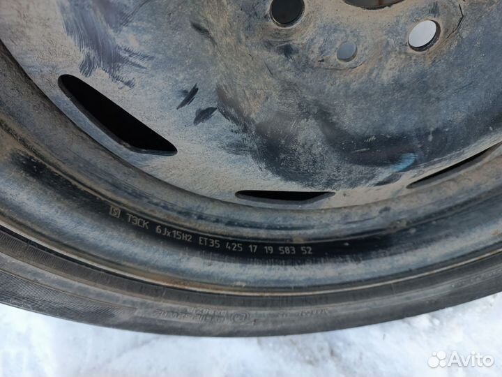 Шины и диски r15