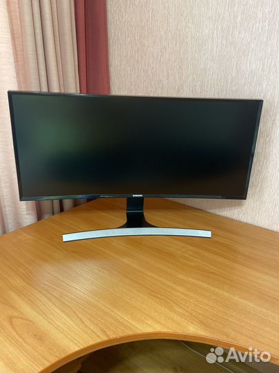 Монитор Samsung 37 изогнутый (LS34E790CN)