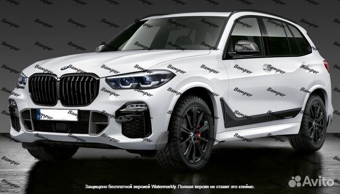 Решетка радиатора BMW X5 G05 M черная