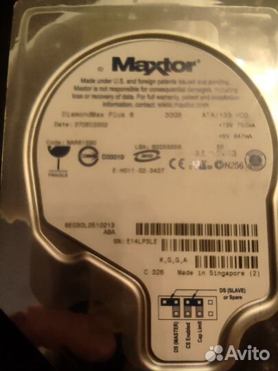 Жесткие диски винчестеры Hdd