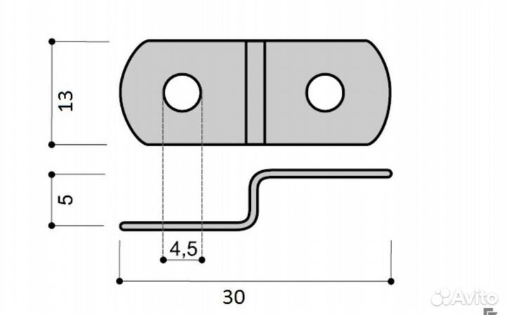 Фиксатор подрамника к раме М-36