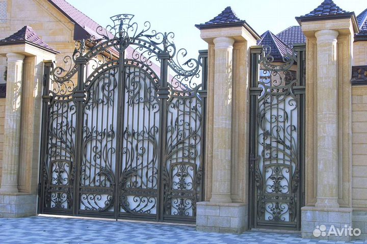 Кованные ворота