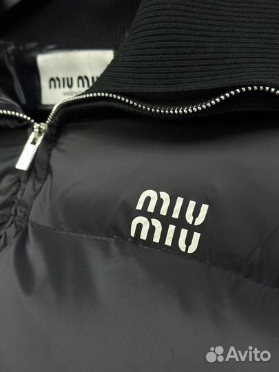 Куртка miu miu пуховик