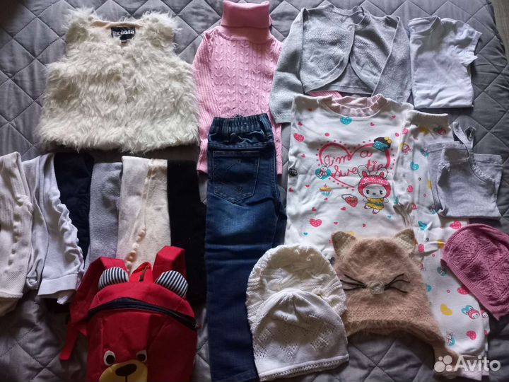 Пакет вещей для девочки 98р (3-4 лет)