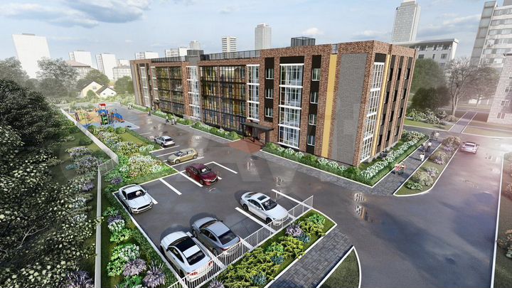 1-к. квартира, 28,6 м², 3/4 эт.