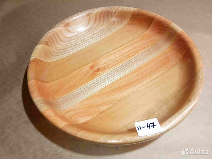 Токарная деревянная посуда, изделия из дерева