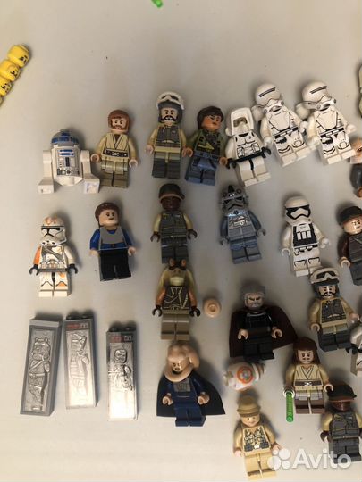 Lego star wars минифигурки