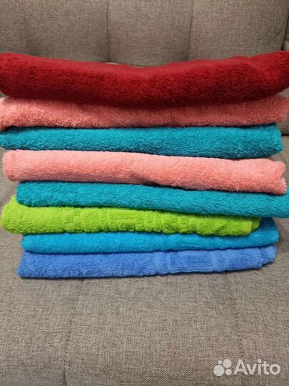 Махровые полотенца новые