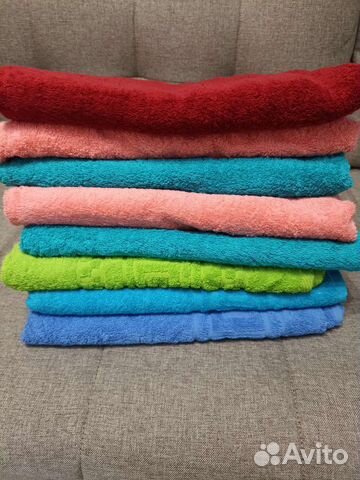 Махровые полотенца новые