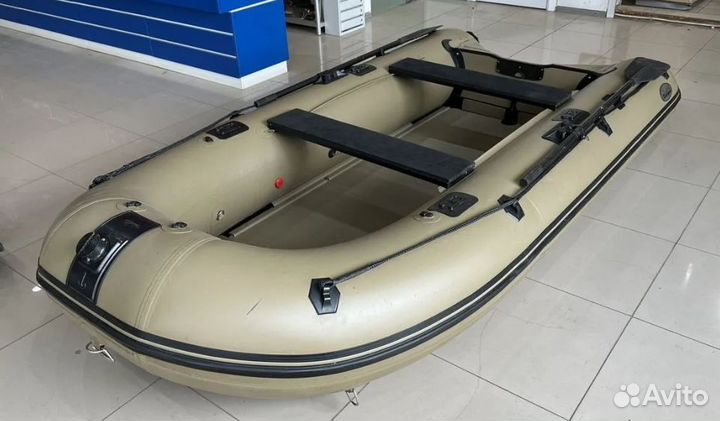 Лодка пвх с алюминиевым пайолом Badger DL 370