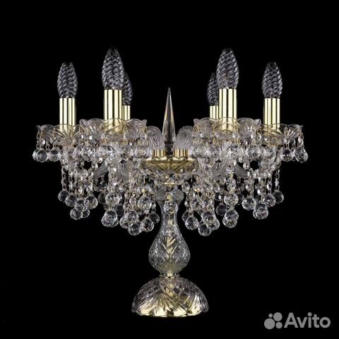 Светильник настольный металлический