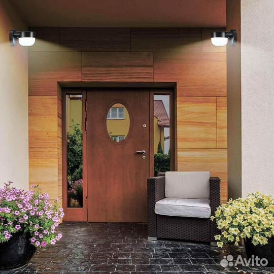 Бра настенный пластик уличный и для ванной