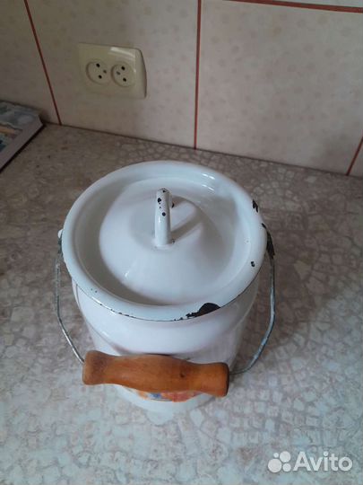 Бидон эмалированный СССР