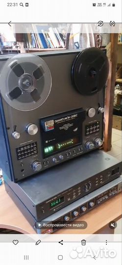 Катушечный магнитофон олимп 005с