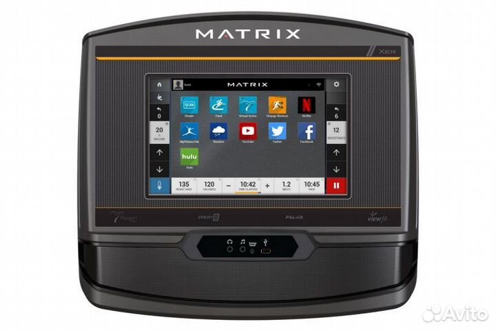 Эллиптический тренажер Matrix E30XER, черный