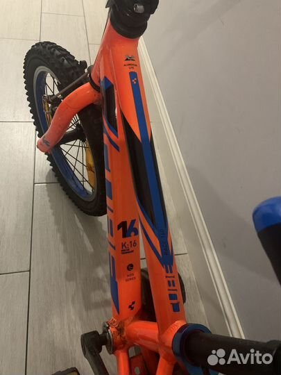 Детский велосипед бу cube kids race 160