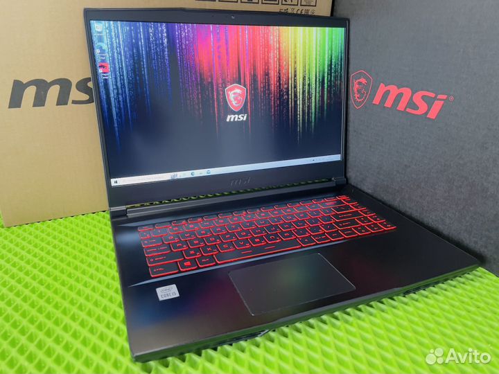 Ноутбук MSI GF65 Thini i5/8/RTX3060 6Gb (комплект)