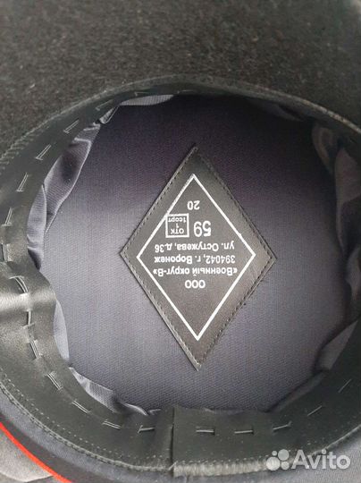 Фуражка полицейская, галстук полицейская