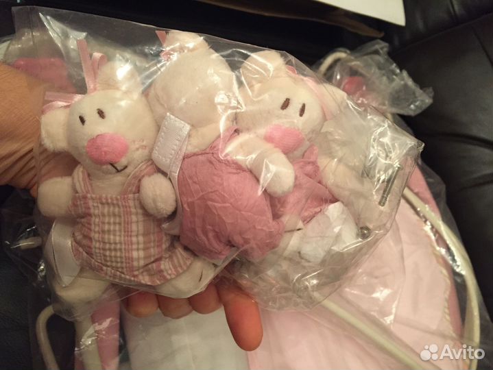 Качели детские электронные шезлонг делюкс