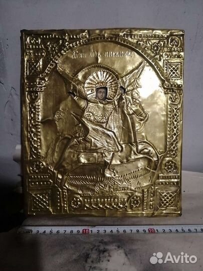 Икона в окладе 19 век