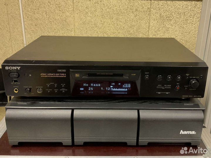 Минидисковая дека Sony MDS-JE780