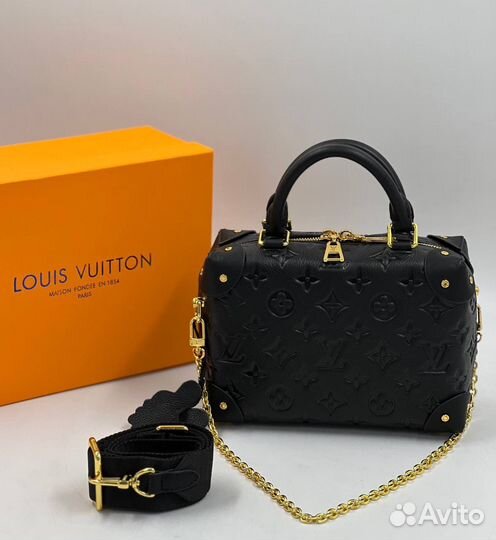 Сумка женская натуральная кожа LV