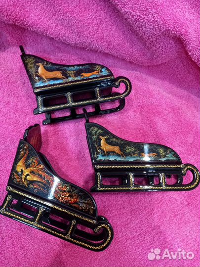 Новогодние саночки