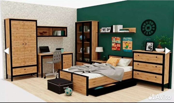 Детская комната мебель лофт