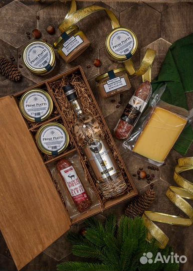 Подарочная коробка для вкусного подарка