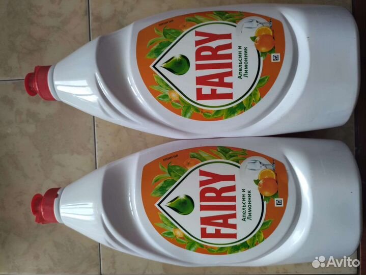 Фери 900мл Апельсин и лимонник, зелёное яблоко